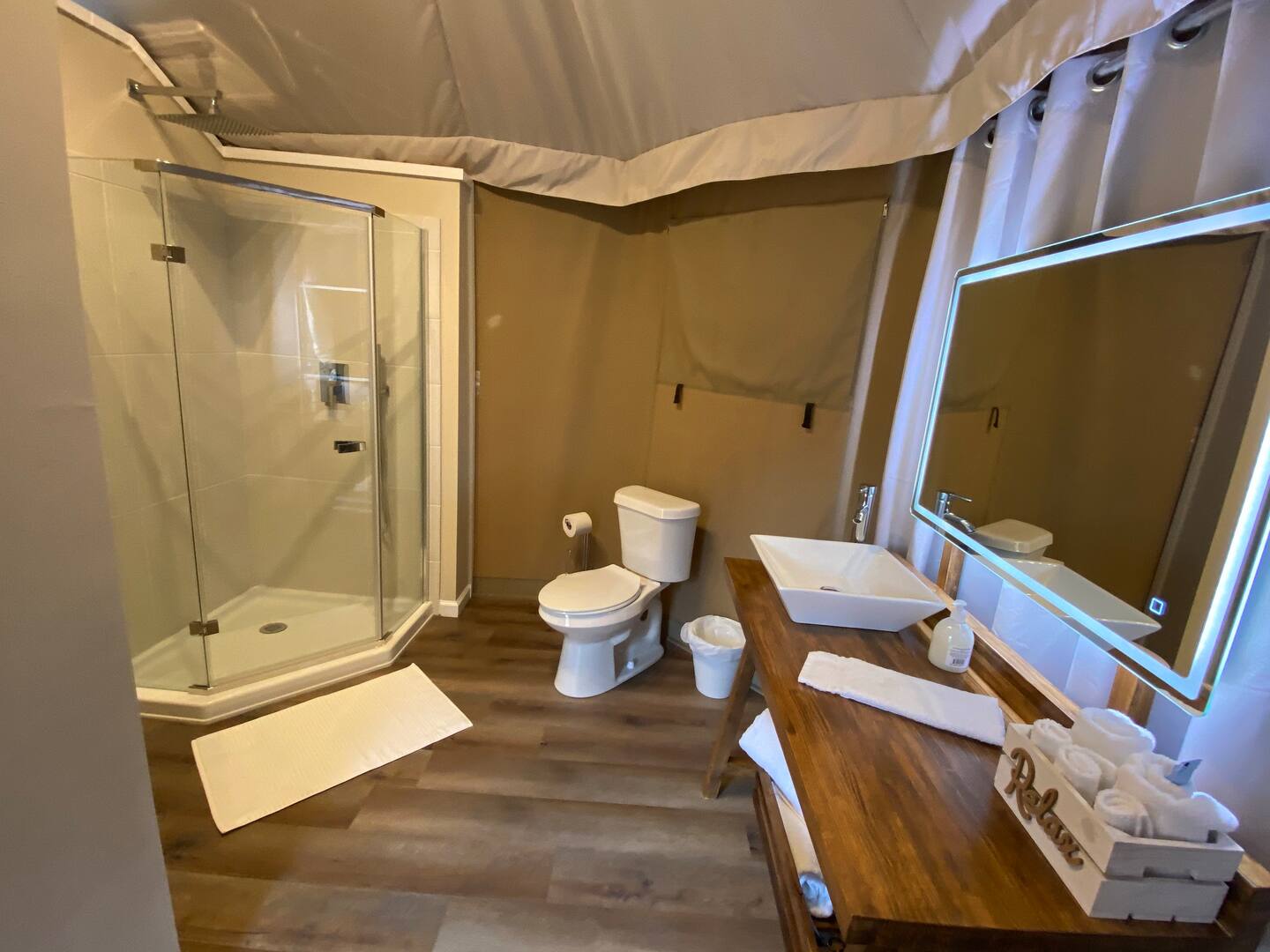 Glamping Bathrooms